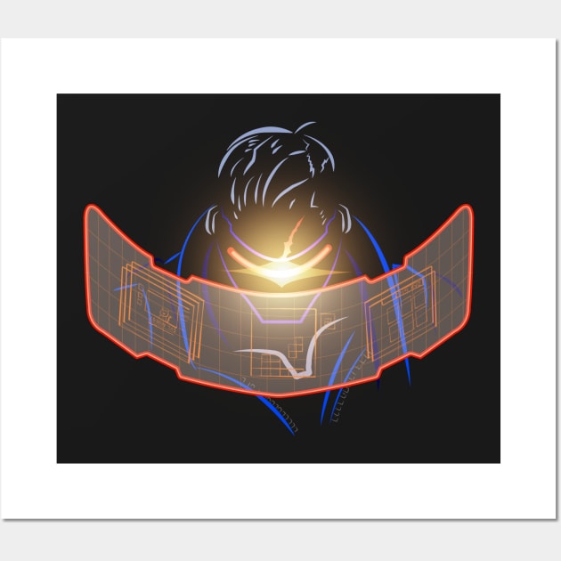 Tactical Visor Wall Art by tighttee